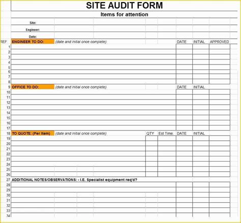 Free Audit Program Templates Of 30 Suggested Internal Audit Template