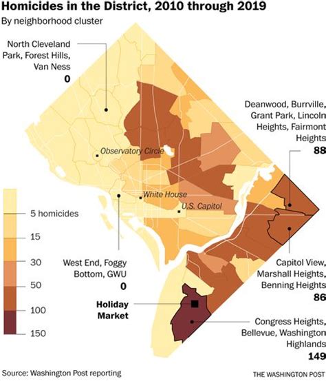 Dc Crime Map Washington Post