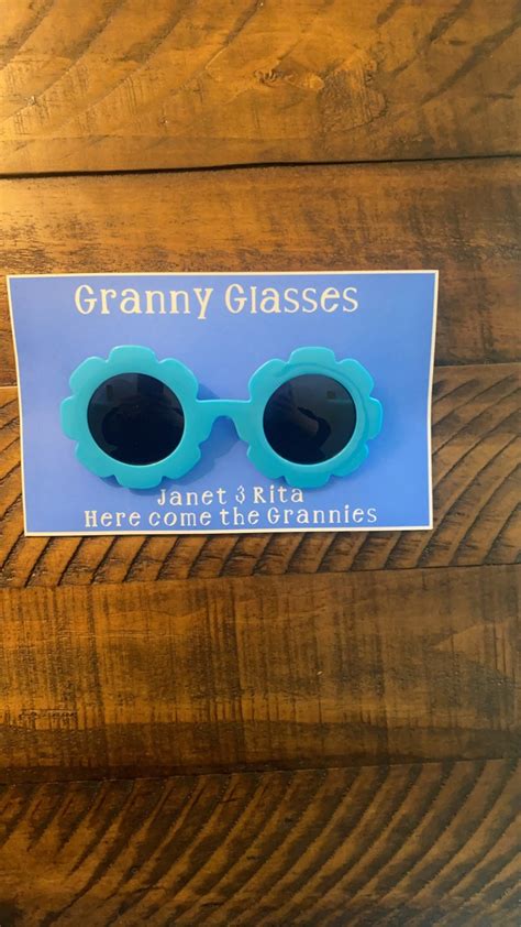 bluey granny glasses party favor bluey party favor etsy australia