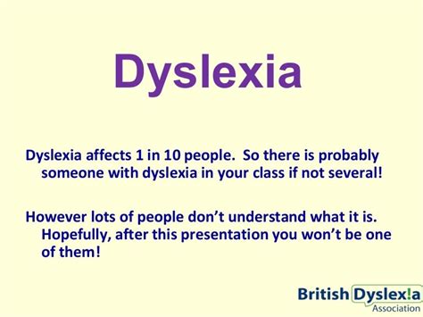 Dyslexia Powerpoint