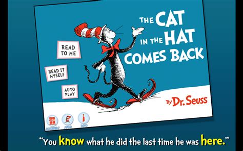The Cat In The Hat Comes Back Dr Seussamazondeappstore For Android