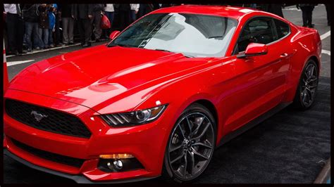 Would You Drive A 4 Cylinder Mustangfords Ecoboost 2015 Model