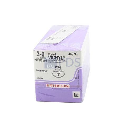 Ethicon Vicryl Suture Ps 2 Prime Dental Supply