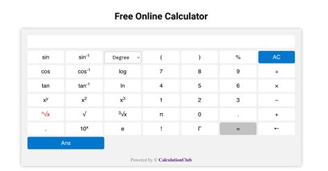 How To Use Free Online Calculator Calculationclub