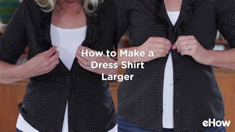 How To Make A Shirt Bigger With Lace