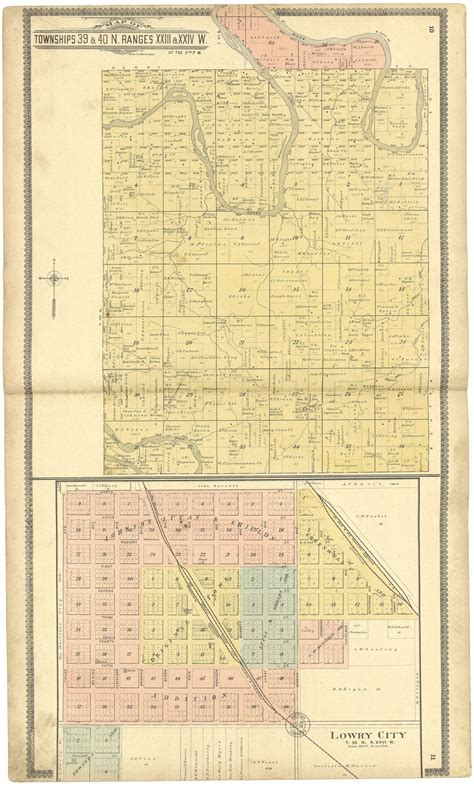 Map Available Online Standard Atlas Of St Clair County Missouri