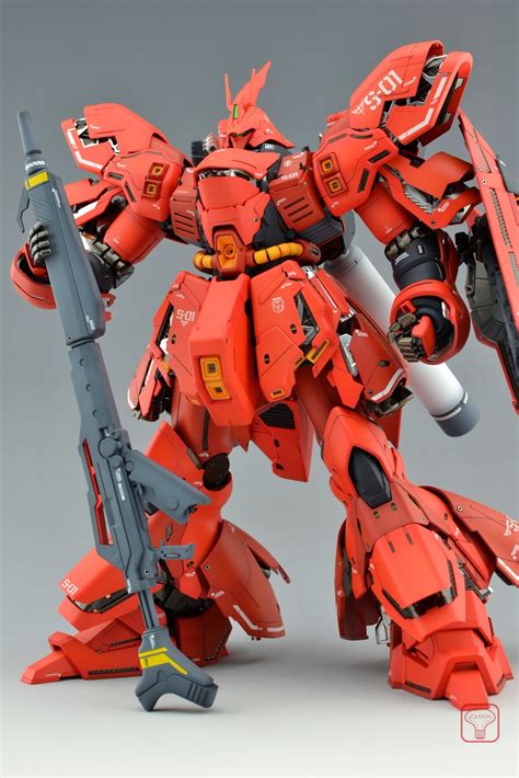 Gundam Guy Mg 1100 Sazabi Ver Ka Painted Build