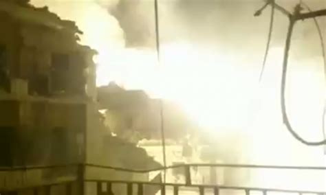 Warplanes Pounding Aleppo With White Phosphorus Munitions Witnesses