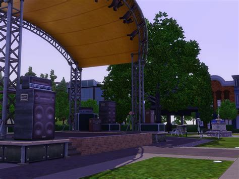 The Sims Resource Central Park Festival Grounds