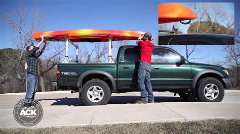 How To Properly Secure A Kayak To A Roof Rack Youtube