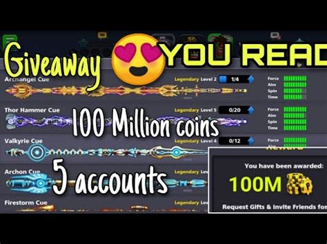 I consider these the best and easiest way to get coins 8 ball pool free rewards you don't need much experience and. HOW TO GET FREE COINS AND CUES 8 BALL POOL | GIVEAWAY ...