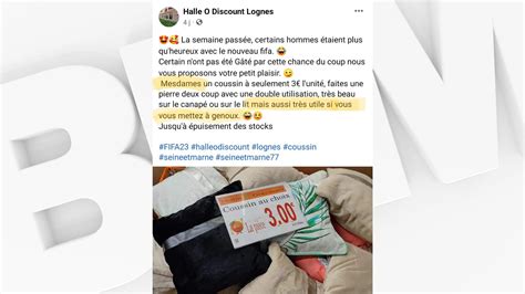 Seine Et Marne Un Supermarché De Lognes épinglé Pour Une Publicité Sexiste Diffusée Sur Facebook