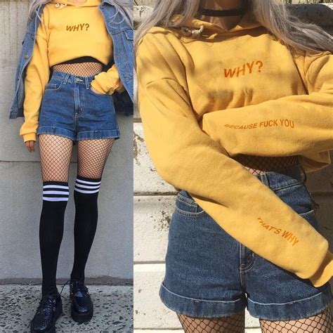 Hipster Outfits Indie Outfits Vintage Outfits 90s Grunge Outfits Outfits For Teens Short