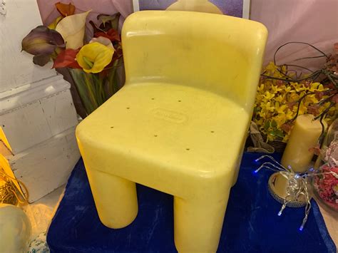 Vintage Little Tikes Plastic Chair Etsy