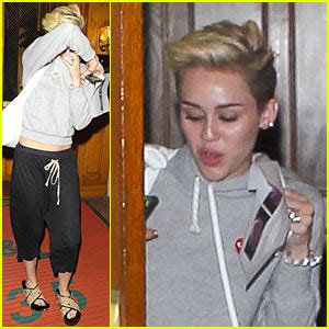 Miley Cyrus Late Night Doctors Appointment Miley Cyrus Just Jared Celebrity News And
