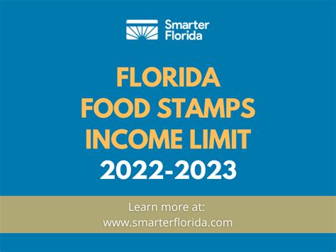 Florida Food Stamps Income Limit For 2023 Smarter Florida Florida