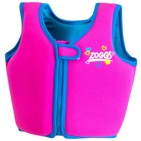 Zoggs Girls Neoprene Fixed Foam Swim Jacket