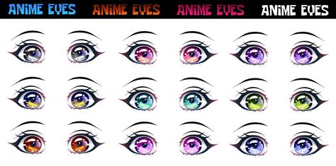 Anime Eye Reference