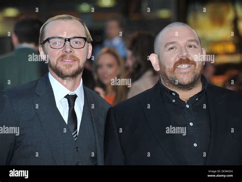 Simon Pegg Nick Frost The Uk Film Premiere Of The Adventures Of