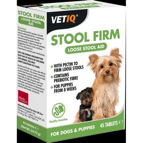 Vetiq Stool Firm Tablets For Dogs And Puppies Pack Of 45 Hyperdrug