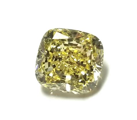 Real 211ct Natural Loose Fancy Yellow Color Diamond Gia Certified