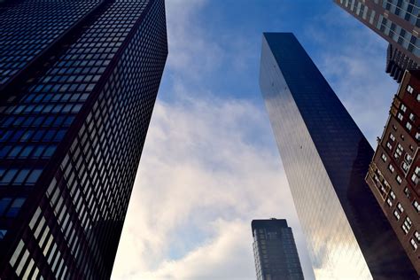 무료 이미지 건축물 하늘 지평선 햇빛 건물 시티 마천루 도시의 맨해튼 뉴욕시 도시 풍경 도심 낮 미국