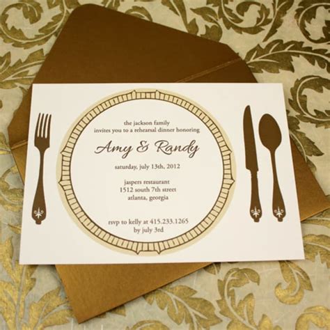 Here are three simple samples you can use. Create, dinner party invitation, save the date, rsvp card ...