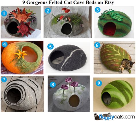 There are 213 felt cat cave diy for sale on etsy, and they cost $40.70 on average. 9 Gorgeous Felted Cat Cave Beds on Etsy | Felt cat, Cat ...