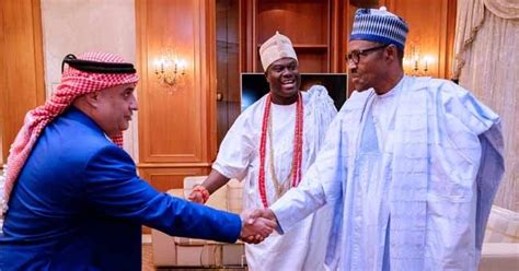 President Buhari Receives Ooni Of Ife