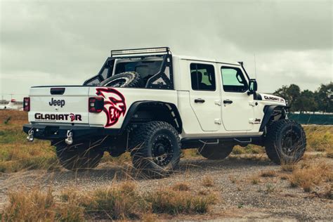 Custom Jeep Gladiator Hellcat With Off Road Performance Upgrades Is So