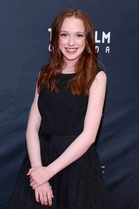 My agent had sent me a couple. Amybeth McNulty - article on how hurtful people were about ...