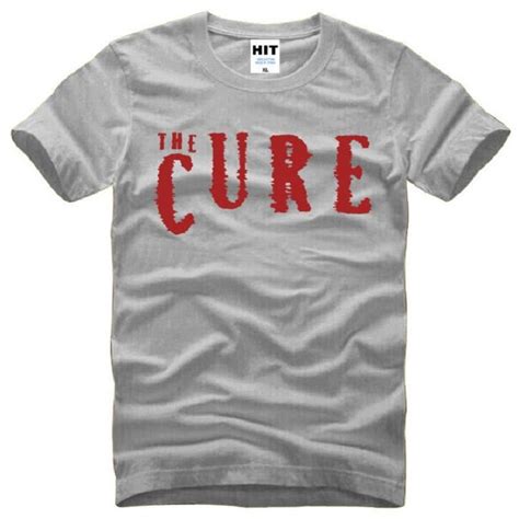 New Summer The Cure T Shirts Men Cotton Short Sleeve O Neck Printed