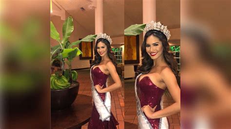 fotos miss universo 2018 romina lozano viajó a tailandia para representar al perú en el