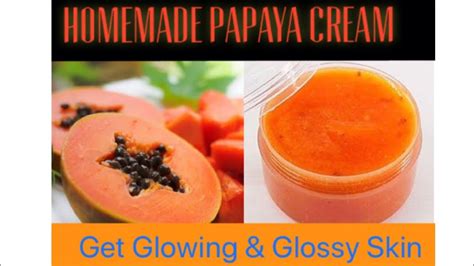 Homemade Papaya Cream Removes Dark Spots Pigmentation Skin