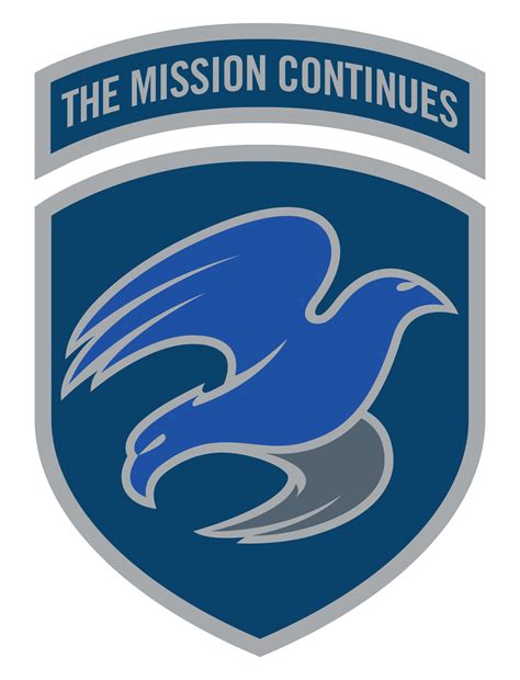 The Mission Continues Logo Graphis