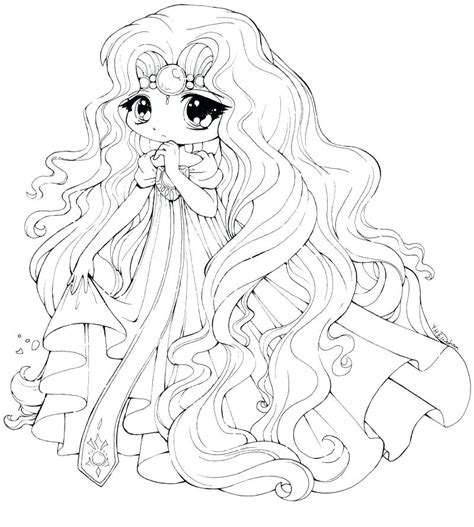 Cute Anime Coloring Pages To Print At Free Printable