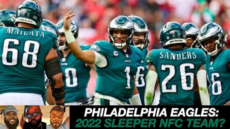 Philadelphia Eagles Sleeper Nfc Team In 2022 Nfcnfl Rankings