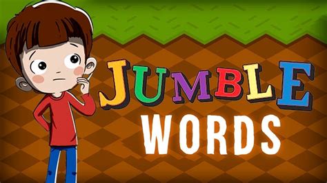 Jumbled Words Brain Riddles Find The Correct Word Preschool