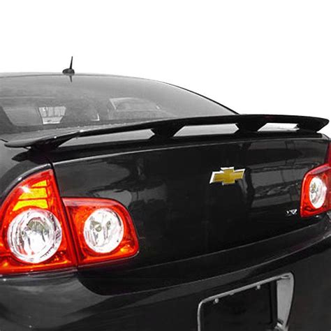 T5i Chevy Malibu 2008 2012 Custom Style Fiberglass Rear Spoiler