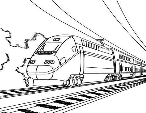 Coloring is a trendy and social way to make art approachable, says joel, since a lot of people can be threatened by the idea of making art. European High Speed Train Coloring Page : Color Luna