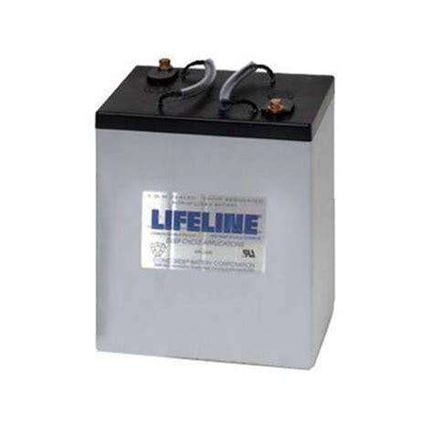 Lifeline Agm Deep Cycle Marine Battery Gpl 6ct Defender