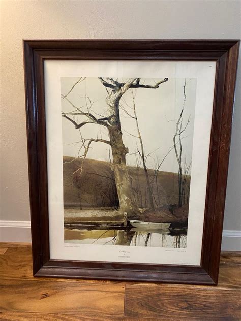 Andrew Wyeth “cold Spring” Framed Print
