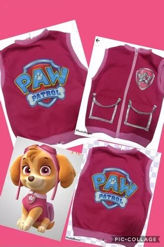 Chaleco Niña Paw Patrol Skye Disfraz Mercadolibre