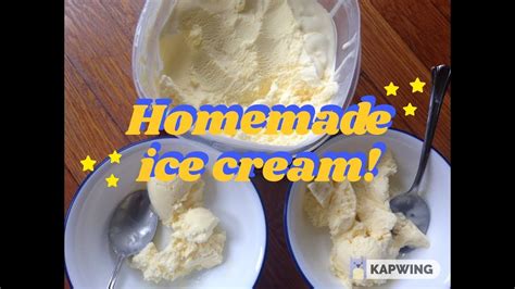 A Visual Guide To Homemade Ice Cream Youtube