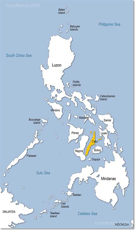 Cebu Map