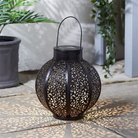 Casablanca Solar Moroccan Lantern Duo Uk