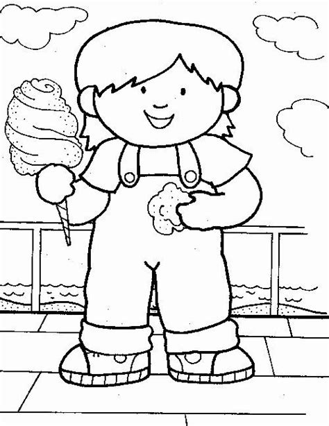 Image of a cotton plant; Cotton Candy Coloring Page Lovely Cotton Candy Coloring ...
