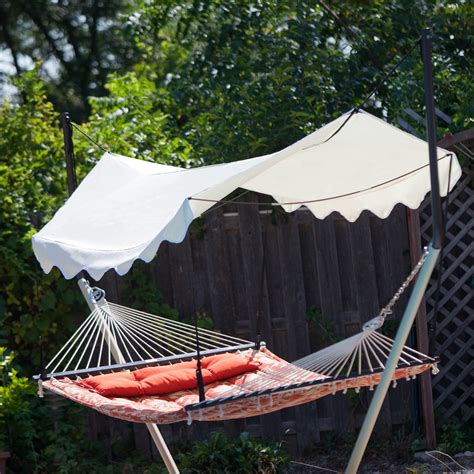 Roble swing seat hammock with canopy stay cool in the summer heat, thanks to this hardwood swing seat with shade canopy. Bliss Hammocks Hammock Stand Canopy - Hammock Stands ...