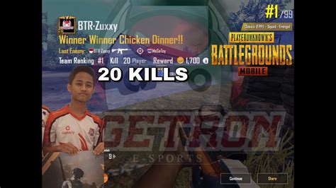 Btr Zuxxy Epic Play Carry Squad 20 Kills Youtube