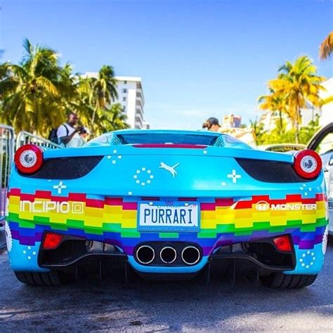No, they didn't sue him for how he spelled his name. DeadMau5's Ferrari 458 aka the PURRARI | Toy car, Classic ...
